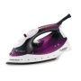 Morphy Richards Turbosteam 40699 Steam Iron Diamond Soleplate, Plum