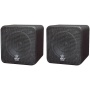 PYLE HOME PCB4BK 4 200-WATT MINI-CUBE BOOKSHELF SPEAKERS (BLACK)