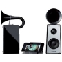 Ravon Audio Home Stereo Hornet Speaker System iPod iPhone 4 4S iPad 1 2 3 Docking Station Mini Hi-fi Dock Mac Macbook Pro Speakers
