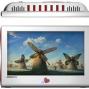 HANNSPREE HANNSjoy Digitaler Bilderrahmen (9&quot; Display, 16:9, SD/MMC/MS/MS- Card, 32MB interner Speicher)