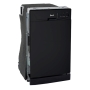 Avanti 18" Built-in Energy Star Dishwasher - Black