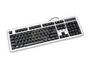 Scythe SCKB04-SV Black Keyboard USB + PS/2 Wired Standard Keyboard - Retail