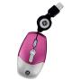 Ge Retractable Mini Optical Mouse (Pink)