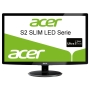 Acer S222HQLCBID 55,9 cm (21,5 Zoll) Slim LED Monitor (VGA, DVI, HDMI, 2ms Reaktionszeit) schwarz
