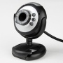 IMB USB Webcam Camera, 5 MegaPixel, 5G Lens, Built in Microphone & 6 LED supports Windows 8