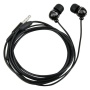 Universal Earset (Stereo - Black - Mini-phone - Wired - 32 Ohm - 20 Hz - 20 kHz - Earbud - Binaural - Open - 4.67 ft Cable)