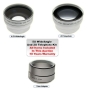 Wide & Telephoto Lens Kit for Sony Dsc-w1 W5 W7 $$