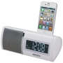 Jensen JiMS-75i Universal iPod/iPhone Docking Digital Dual Alarm Clock Radio, FM PLL Receiver, Digital Volume Control and Aux Line-In
