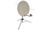 Netgadgets 65cm Portable White Satellite Dish Kit with Tripod for Caravan/Camping. Ideal for use with your own Sky or Freesat box.
