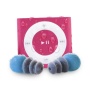 Waterfi 100% Waterproof MP3 Player Swim Kit With Dual Layer Technology - Waterproof Headphones Included - No Case Needed - (Pink)