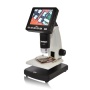 DNT - Microscopio digitale "DigiMicro Lab 5.0", 5 megapixel, display da 8,8 cm (3,5 pollici), colore: Nero