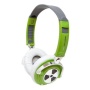 iFrogz EP-NP-6200 EarPollution Nerve Pipe Headphones - Toxic (Lime/Chrome)