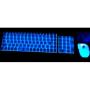 ILLUMINATED KEYBOARD AND MOUSE SET BLUE USB