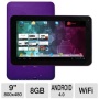 Visual Land Connect 9 VL-109-8GB-BLK Internet Tablet - Android 4.0 Ice Cream Sandwich, ARM Cortex A8 1GHz, 9" Multi-Touch, 512MB DDR3, 8GB Storage, We