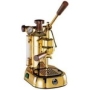 La Pavoni PPG-16 Professional Gold-Plated 16-Cup Espresso Machine, Brass