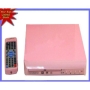 Funky Pink DVD Player with remote DVD MP3 CD-R CD-RW WMA CD DHCD