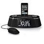 iLuv Vibe Plus Dual-Alarm Clock Radio with Bed Shaker and iPhone®/iPod®-Compatible Dock