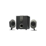 EDNET 2.1 Lautsprecher Spectros 520 Soundsystem Subwoofer Holz 2xSatelliten 100 Hz-20 kHz 6 Watt RMS 2x1 Watt