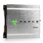 Force Two Amplificatore finale di potenza auto Hi-Fi car (1000 Watt max, 2 canali, MOSFET) color argento