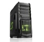 Itek Snake-G Cassa Gaming Middle Tower, Porta USB 3.0, ODD/HDD Kit, Nero