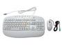 Logitech 967451-0403 White PS/2 Standard Internet Pro Desktop Mouse Included - OEM