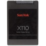 SanDisk X110 - Solid State Drive - 256 GB - intern - 2.5" - SATA-600