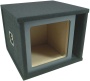 ASC Single 10" Subwoofer Kicker Square L3 L5 L7 Sealed Sub Box Speaker Enclosure