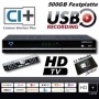 MEDION P24006 HD HD+ Karte HDTV Sat-Receiver Direkte Aufnahme über USB ° HD+ Karte inklusive HD+ (Nagra embedded) CI+ & interne Festplatte 500 GB