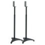 Sanus EFSATB - Adjustable Speaker Stands (Pair) - Black Satin