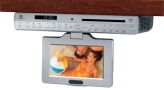 Audiovox VE726 Ultra Slim 7-Inch LCD Drop Down TV with Built-in Slot Load DVD Player