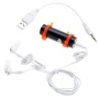 TOMTOP 4GB Swimming Diving Water Waterproof MP3 Player FM Radio Earphone Black