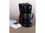 Toastess Black Personal Coffee Maker with Thermal Travel Mug