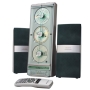 H.H. Scott SMV300 Vertical 3-CD Stereo System (Silver/Black)