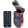 Pyle Mobile SD/USB/MP3 Compatible Player w/ Built-In FM Transmitter Red