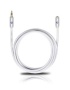 Oehlbach i-Connect J-35 EX  Mobiles Audiokabel, 3,5 mm Klinken-Verlängerung  weiß  3.00 m