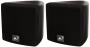 Dayton Audio SAT3B 3" Cube Speaker Pair (Black)