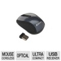 VERBATIM WIRELESS OPTICAL MOUSE - BLACK TRAVEL W/ NANO RECEIVER 97470 § 97470