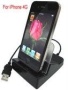 GSI Super Quality Desktop Rapid Charger/Cradle/Data-Sync Docking Station For Apple iPhone 4-4S - Powered By USB - Gorgeous New Style
