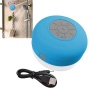 Insten Blue Waterproof Wireless Bluetooth Handsfree Mic Suction Mini Speaker Shower Car Smartphone Tablet MP3