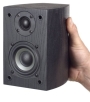 Athena LS-50B Satellite Speaker, Pair (Black Ash)