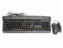 SpecResearch Smart-2B Black 104 Normal Keys 15 Function Keys PS/2 Wired Standard Keyboard and Optical Mouse