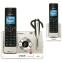 VTech® LS6475-3 DECT 6.0 Digital Dual-Handset Cordless Phone System With Digital Answering, Champagne