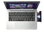 ASUS Vivobook S451S451LB-CA068H - Portátil táctil de 14" (Intel Core i5 4200U, 4 GB de RAM, 500 GB de disco duro, NVIDIA GT 740M, Windows 8) - Teclado