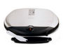 GEORGE FOREMAN LEAN MEAN FAT REDUCING GRILLING MACHINE HOT METALS BRUSHED STAINLESS