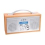 Bush Wooden Effect Digital DAB/FM Stereo Radio.