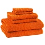 Kassatex 100-Percent Combed Extra Long Staple Turkish Cotton from our Urbane Collection 6-Piece Solid Towel Set, Brick