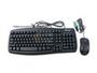 Microsoft CA9-00001 Black PS/2 Standard Basic Keyboard and Mouse Mouse Included - OEM