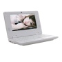 White 7" Mini Android 4.1 Netbook Laptop Notebook with Camera Wifi Via8850 4gb