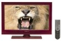 Nevir NVR-7502-19HD-N - Televisión LED, pantalla de 19 pulgadas, sintonizador DTD, Dolby digital plus, color rojo