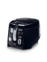 DeLonghi D28313UXBK Roto Deep Fryer, Black/Silver